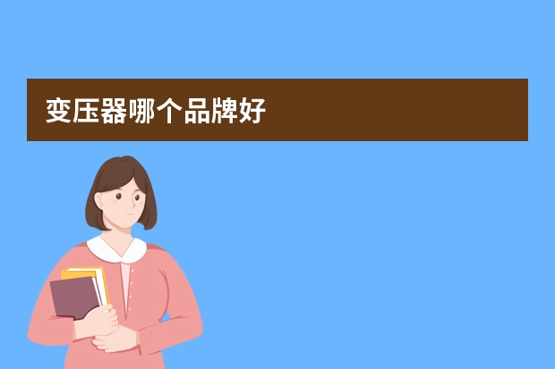 变压器哪个品牌好