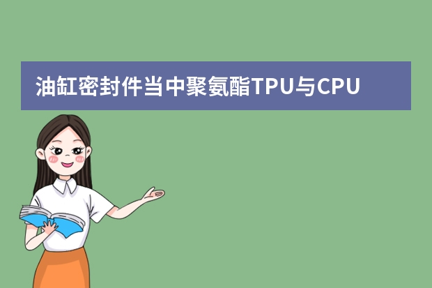 油缸密封件当中聚氨酯TPU与CPU有什么区别