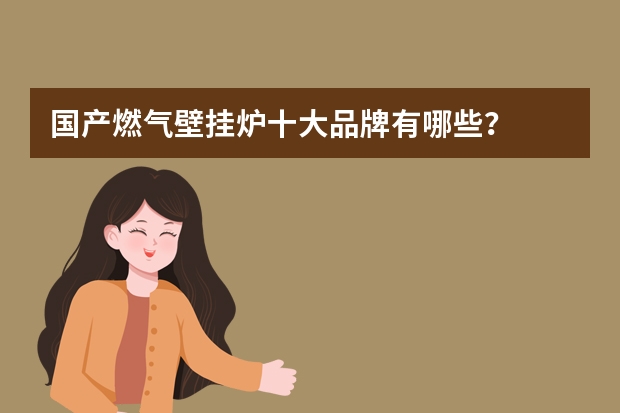 国产燃气壁挂炉十大品牌有哪些？