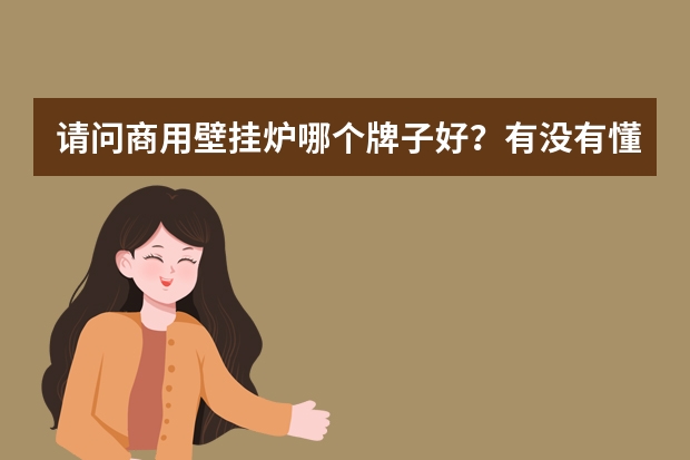 请问商用壁挂炉哪个牌子好？有没有懂的？