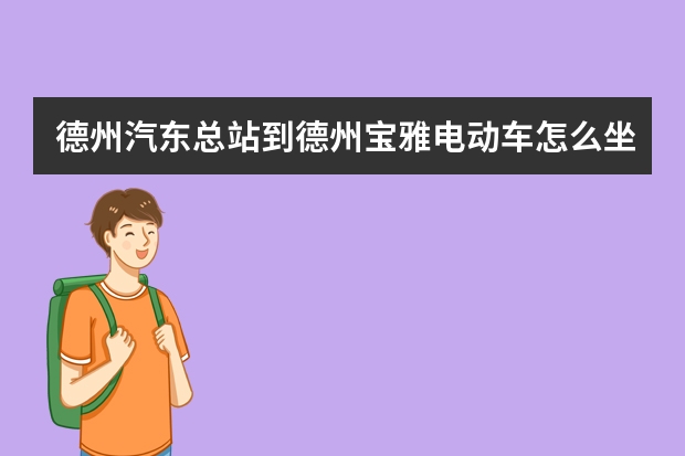 德州汽东总站到德州宝雅电动车怎么坐公交