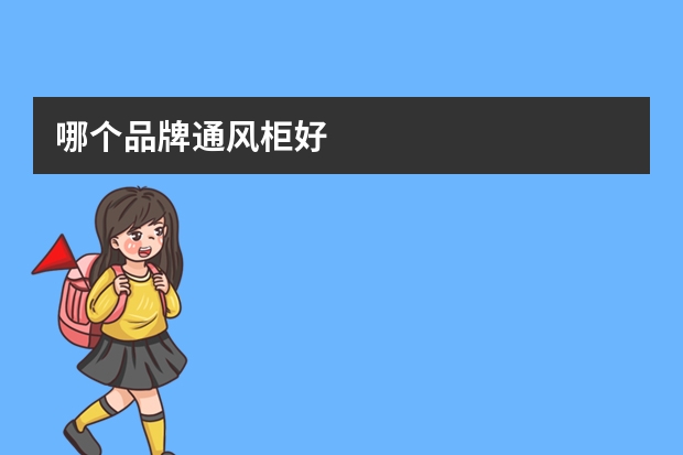 哪个品牌通风柜好