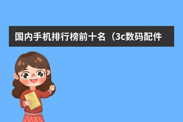 国内手机排行榜前十名（3c数码配件品牌排行榜）