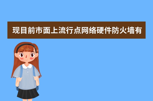 现目前市面上流行点网络硬件防火墙有哪些品牌。