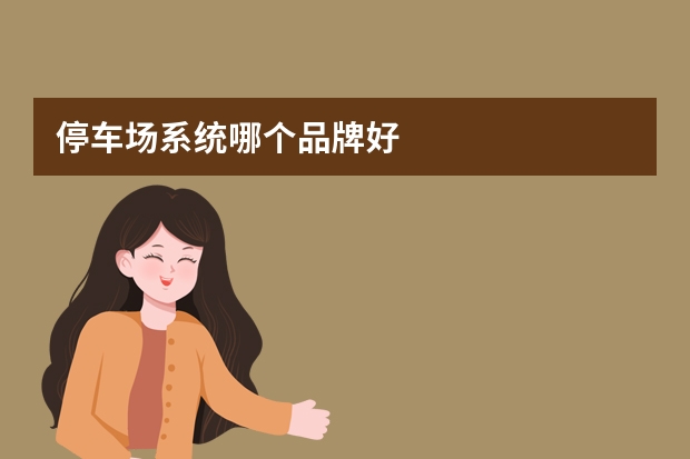 停车场系统哪个品牌好