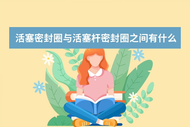 活塞密封圈与活塞杆密封圈之间有什么区别