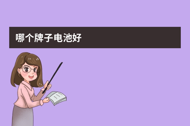 哪个牌子电池好