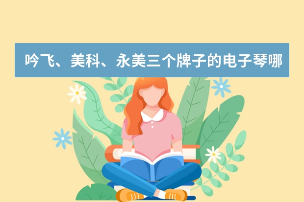 吟飞、美科、永美三个牌子的电子琴哪个牌子的音质好、质量可靠？