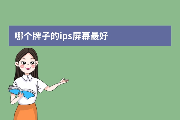 哪个牌子的ips屏幕最好