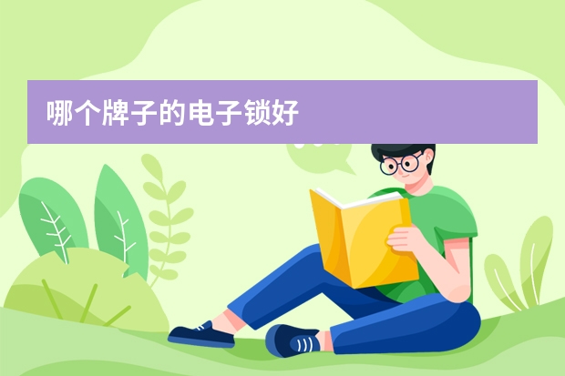 哪个牌子的电子锁好
