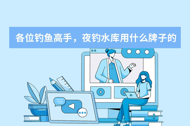 各位钓鱼高手，夜钓水库用什么牌子的电子夜光漂好？
