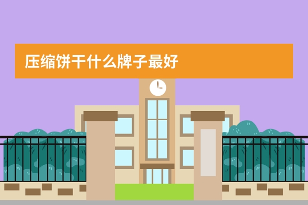 压缩饼干什么牌子最好