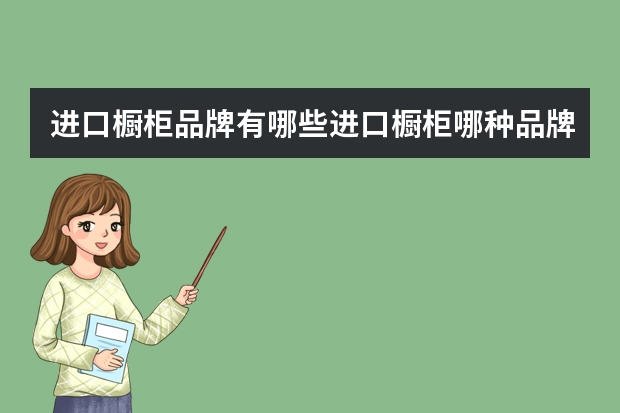 进口橱柜品牌有哪些进口橱柜哪种品牌好