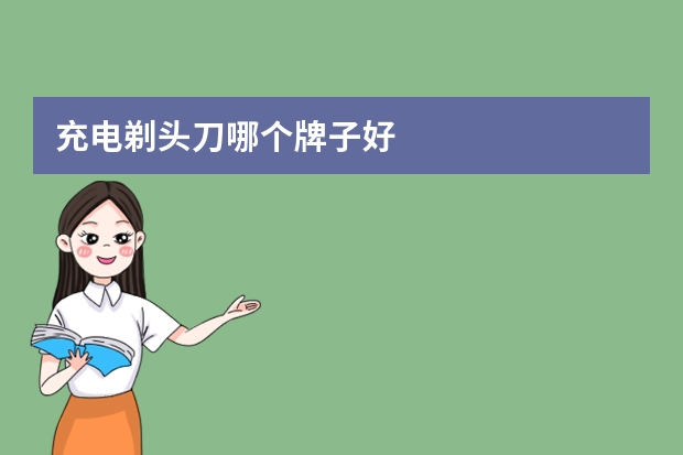充电剃头刀哪个牌子好