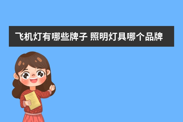 飞机灯有哪些牌子 照明灯具哪个品牌好