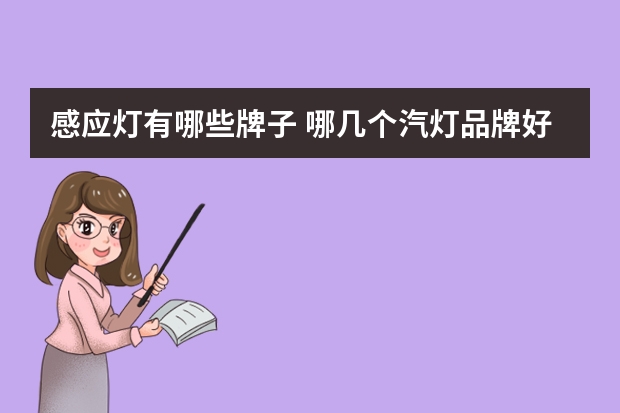 感应灯有哪些牌子 哪几个汽灯品牌好