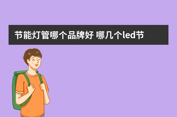 节能灯管哪个品牌好 哪几个led节能灯品牌好