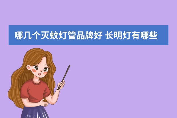 哪几个灭蚊灯管品牌好 长明灯有哪些牌子