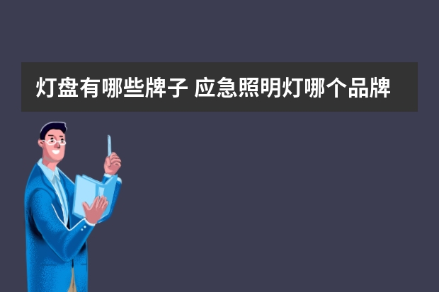 灯盘有哪些牌子 应急照明灯哪个品牌好
