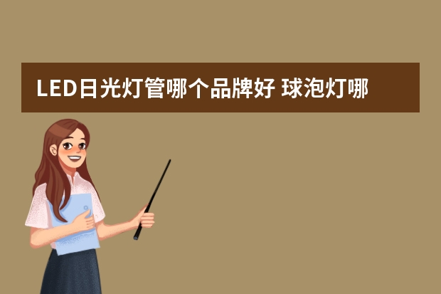 LED日光灯管哪个品牌好 球泡灯哪个品牌好