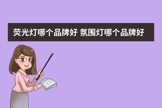 荧光灯哪个品牌好 氛围灯哪个品牌好