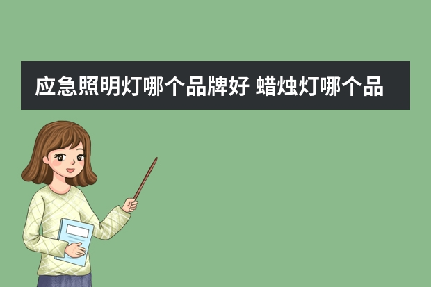 应急照明灯哪个品牌好 蜡烛灯哪个品牌好
