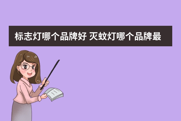标志灯哪个品牌好 灭蚊灯哪个品牌最好