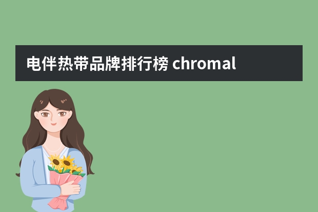 电伴热带品牌排行榜 chromalox电伴热型号