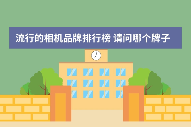 流行的相机品牌排行榜 请问哪个牌子的数码相机性价比好?推荐几款?