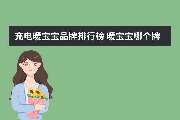 充电暖宝宝品牌排行榜 暖宝宝哪个牌子好