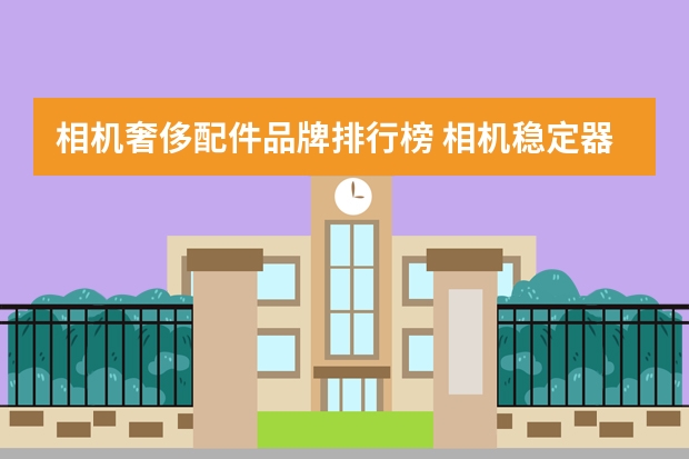相机奢侈配件品牌排行榜 相机稳定器配件有没有做的好的品牌能介绍一下？