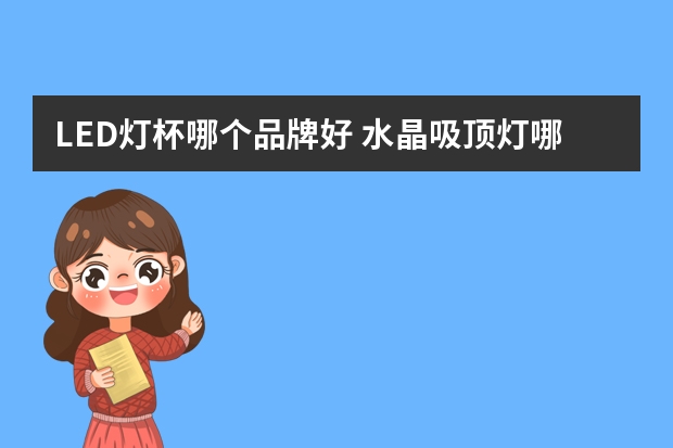 LED灯杯哪个品牌好 水晶吸顶灯哪个品牌好