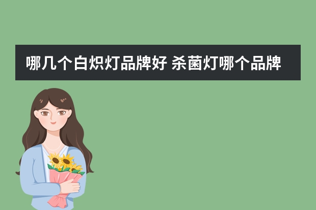 哪几个白炽灯品牌好 杀菌灯哪个品牌好