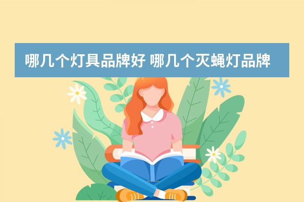 哪几个灯具品牌好 哪几个灭蝇灯品牌好