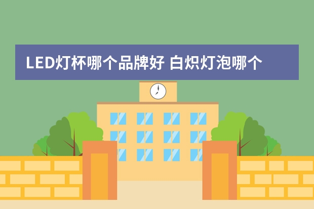 LED灯杯哪个品牌好 白炽灯泡哪个品牌好