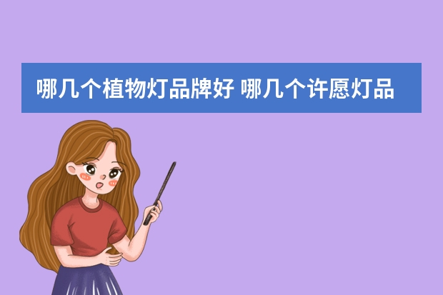哪几个植物灯品牌好 哪几个许愿灯品牌好