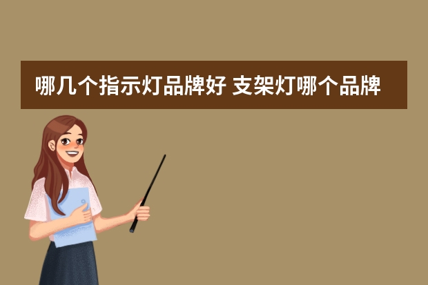 哪几个指示灯品牌好 支架灯哪个品牌好