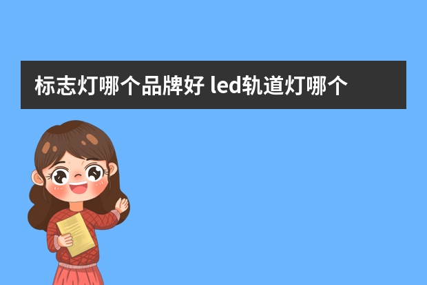 标志灯哪个品牌好 led轨道灯哪个品牌好