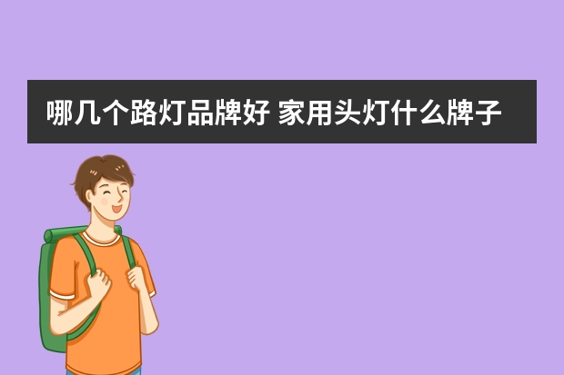 哪几个路灯品牌好 家用头灯什么牌子的好