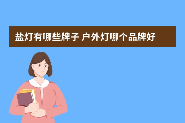 盐灯有哪些牌子 户外灯哪个品牌好