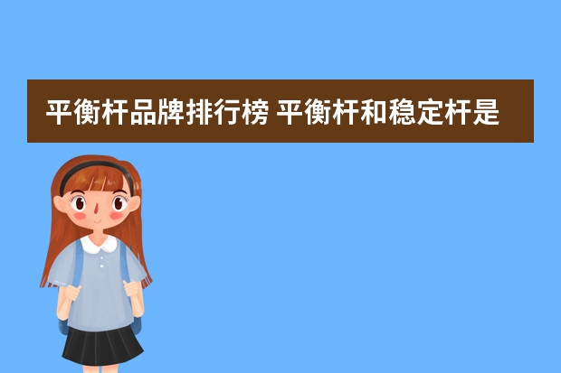 平衡杆品牌排行榜 平衡杆和稳定杆是一样的