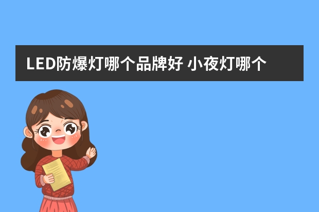 LED防爆灯哪个品牌好 小夜灯哪个品牌好