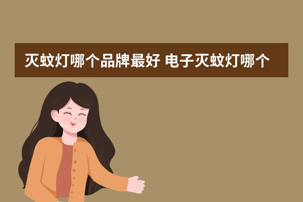 灭蚊灯哪个品牌最好 电子灭蚊灯哪个品牌好