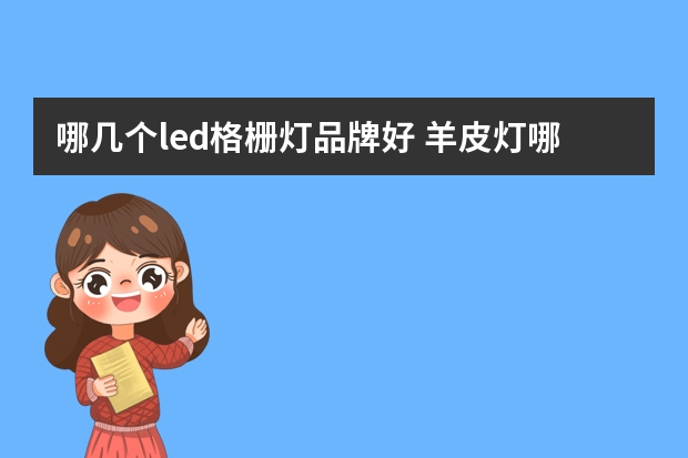 哪几个led格栅灯品牌好 羊皮灯哪个品牌好