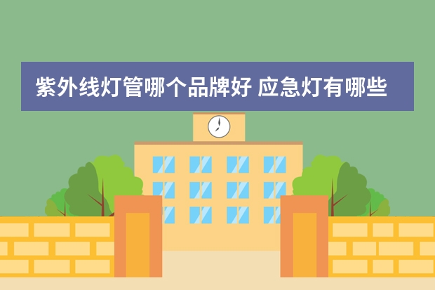 紫外线灯管哪个品牌好 应急灯有哪些牌子