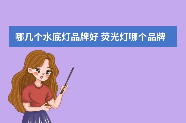 哪几个水底灯品牌好 荧光灯哪个品牌好