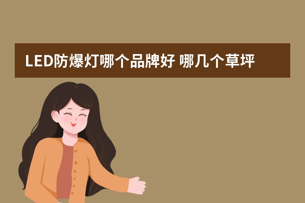 LED防爆灯哪个品牌好 哪几个草坪灯品牌好