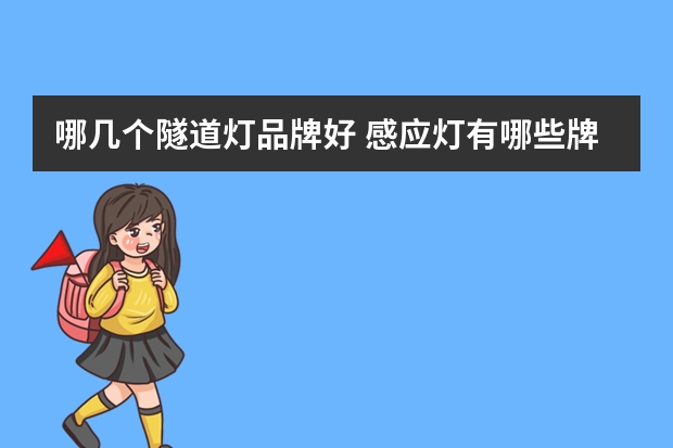 哪几个隧道灯品牌好 感应灯有哪些牌子