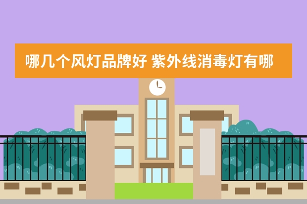 哪几个风灯品牌好 紫外线消毒灯有哪些牌子