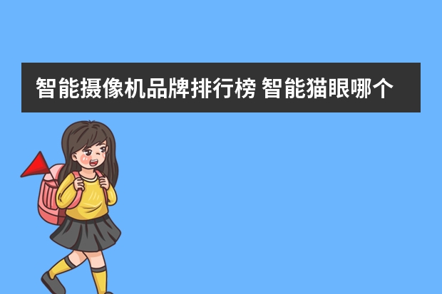 智能摄像机品牌排行榜 智能猫眼哪个品牌好，智能猫眼品牌排行榜